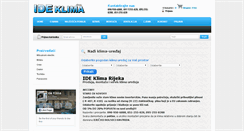 Desktop Screenshot of ideklima.com