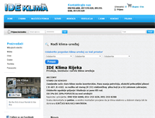 Tablet Screenshot of ideklima.com